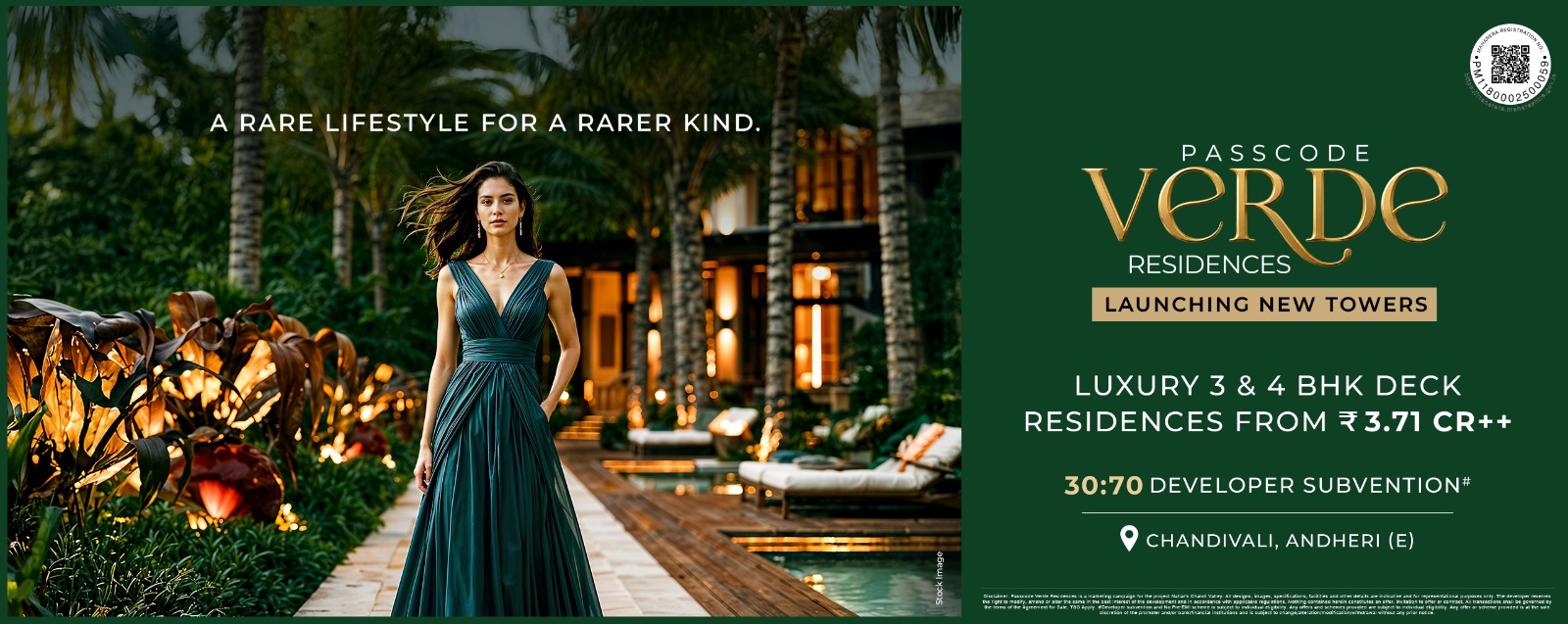 LUXURY 3 & 4 BHK DECK
RESIDENCES FROM ₹ 3.71 CR++