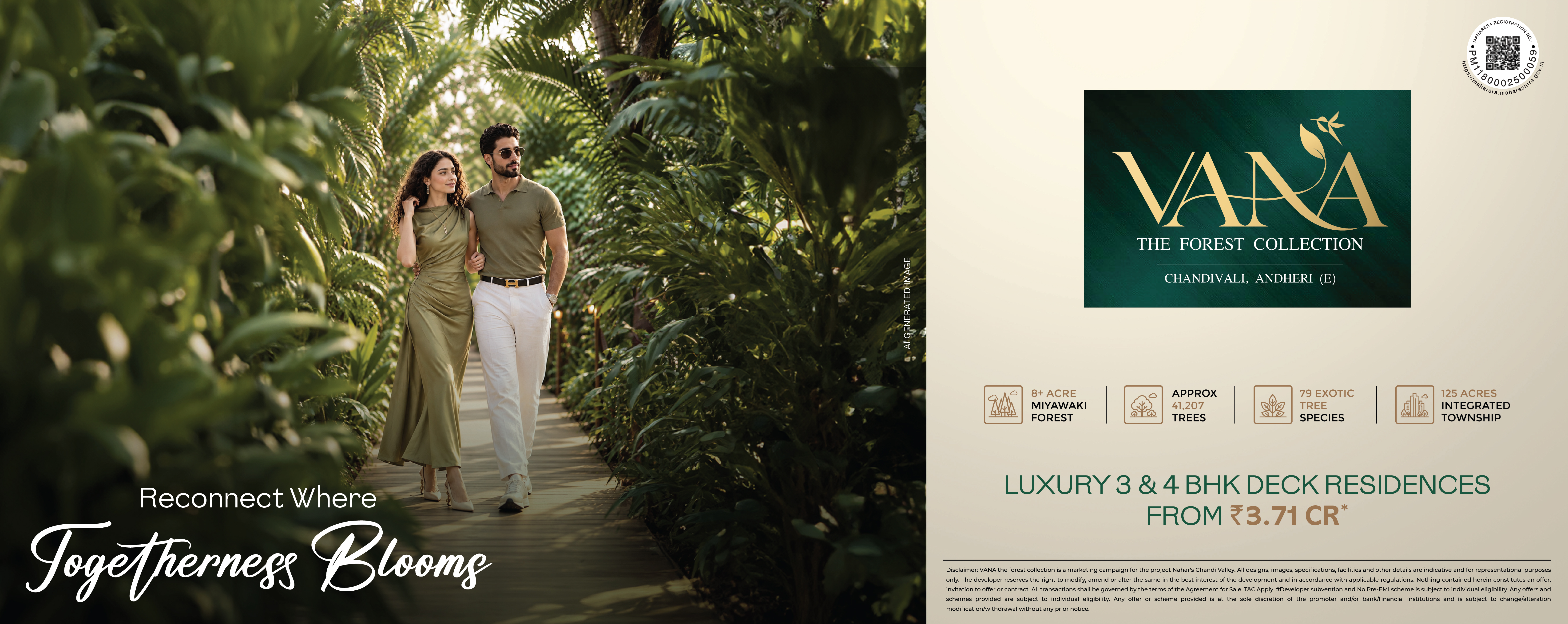LUXURY 3 & 4 BHK DECK
RESIDENCES FROM ₹ 3.71 CR*