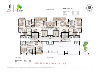 Refuge Floor Plan - A Wing